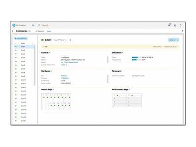 HP OneView with iLO Advanced Flexible License 3 Years 24x7 Support