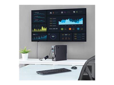 StarTech.com DisplayPort to VGA / DVI / HDMI Adapter – 3-in-1 DP Converter – Black