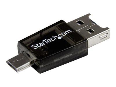 StarTech.com Micro SD to Micro USB / USB OTG Adapter Card Reader For Android Devices