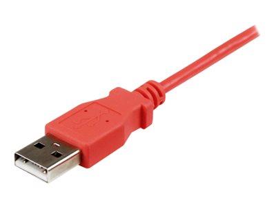 StarTech.com 1m Pink Mobile Charge Sync USB to Slim Micro USB Cable for Smartphones and Tablets