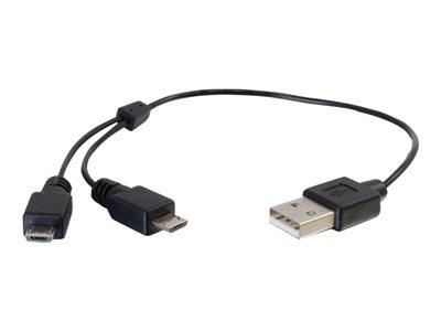 C2G USB Charging Y Cable