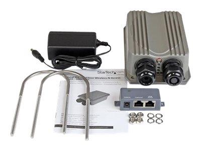 StarTech.com IP67 Certified 2T2R 5GHz Outdoor Wireless-N Access Point - 300 Mbps WiFi AP