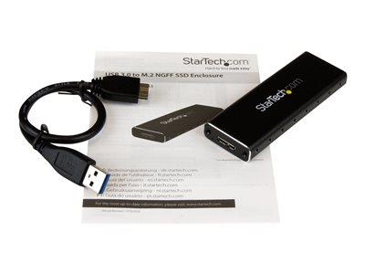 StarTech.com M.2 SATA external SSD enclosure USB 3.0 with UASP