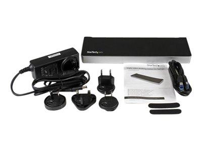 StarTech.com Triple-Video Laptop Dock
