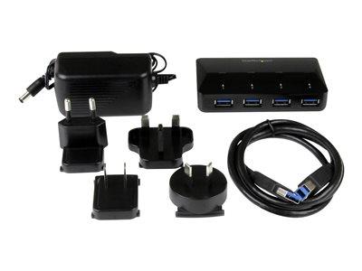 StarTech.com 4-Port USB 3 Hub + 2.4A DCP