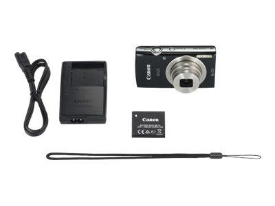 Canon Canon IXUS 185 Camera Black 20MP 8x Zoom HD