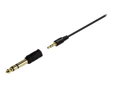 Hama Over Ear Headphones Black/Red - 2M Cord