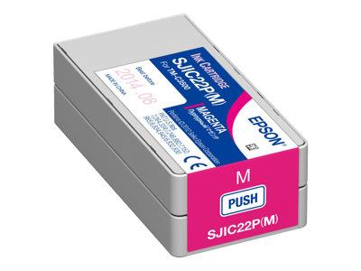 Epson SJIC22P(M): Magenta Ink cartridge for ColorWorks C3500