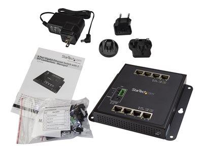StarTech.com 8-Port GbE Switch - Managed