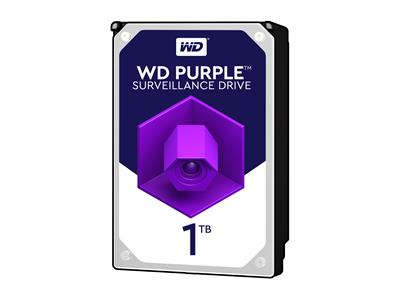 WD 1TB Purple 3.5" SATA 6Gb/s 5400RPM 64MB Surveillance Drive
