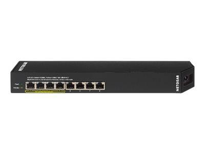 NETGEAR 8P GIG Web Click Swch W/4Pt POE+