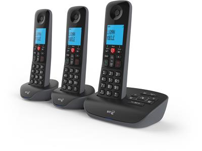 BT Essential Phone - Three Handsets