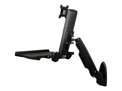StarTech.com Wall Mounted Sit Stand Desk