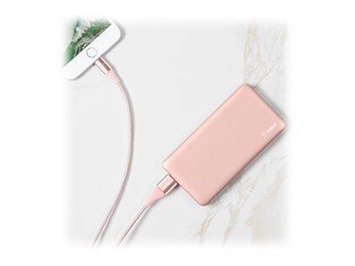 Belkin Pocket Power 5K Power Bank - Rose Gold