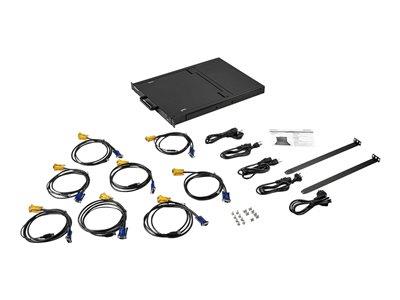 StarTech.com Rackmount KVM Console - 8 Ports with 17" LCD Monitor