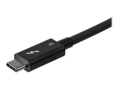 StarTech.com 0.8m / 2.7ft Thunderbolt 3 to Thunderbolt 3 Cable - 40Gbps