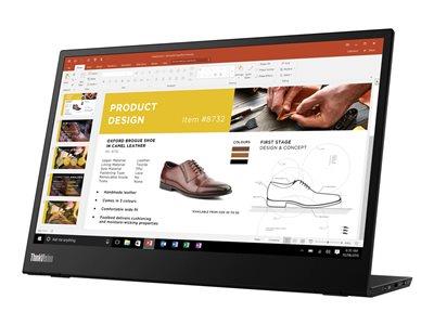 Lenovo ThinkVision M14 14" 1920x1080 6ms USB-C IPS LED Monitor