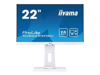 iiyama ProLite XUB2294HSU-W1 22" 1920x1080 4ms VGA HDMI DisplayPort LED Monitor