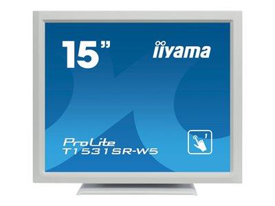iiyama ProLite T1531SR-W5 15" 1024x768 8ms VGA HDMI DisplayPort Touchscreen LED Monitor