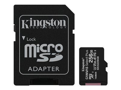 Kingston 256GB Canvas Select Plus microSD