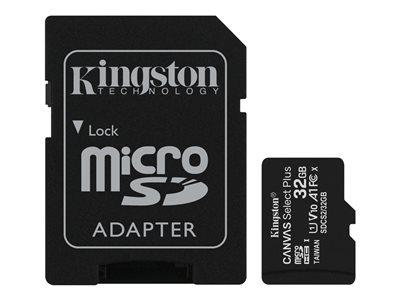 Kingston 32GB Canvas Plus micro SD Card