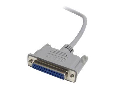 StarTech.com 6 ft Straight Through DB25 Serial/Parallel Cable - M/F