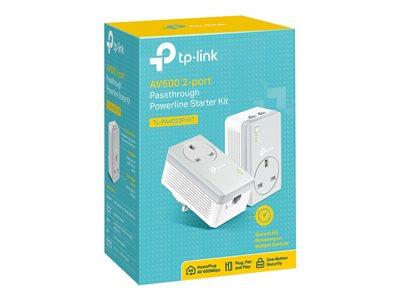 TP LINK AV600 Passthrough Powerline Kit