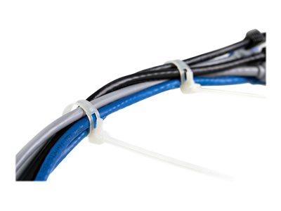 StarTech.com 100 Pack of Resealable Zip Ties - 8"