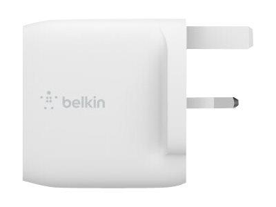 Belkin Dual USB-A Wall Charger 12W x2 - White