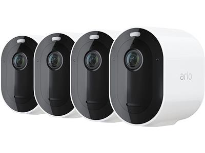 Arlo Pro 4 Spotlight Camera - 4 Camera Kit - White