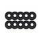 Jabra Earcushion leather for Jabra Evolve 20, 30, 40, 65 - 10 units