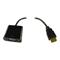 Newlink Cables Direct 15cm HDMI M (source) - VGA F (display) Adaptor + Audio + USB