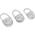 Poly Plantronics SPARE EARBUD(x3) & EARLOOP(x1) KIT MEDIUM VOYAGER EDGE