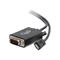 C2G USB 2.0 USB C to DB9 Serial RS232 Adapter Cable - Black