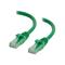 C2G 0.5m Cat5E UTP LSZH Network Patch Cable - Green