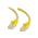 C2G 2m Cat5E UTP LSZH Network Patch Cable - Yellow