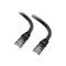C2G 0.5m Cat6 UTP LSZH Network Patch Cable - Black