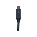 C2G 0.5m Thunderbolt 3 Cable (40Gbps) - 4K support - Black