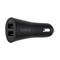 Belkin Dual USB Car Charger  2 x 2.4Amp - Black