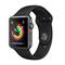 Apple Watch Series 3 GPS, 42mm Space Grey Aluminium Case with Black Sport Band
