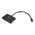 C2G 8in Mini DisplayPort to HDMI/VGA Adapter - Black