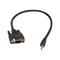 C2G 0.5m Velocity[TM] DB9 Female to 3.5mm Male Adapter Cable