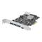 StarTech.com 4 Port USB Adaptor  PCI Express USB 3.1 Gen 2 Controller Card - 3xA + 1xC