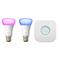 Philips Hue White & Colour Ambience Mini Starter Kit - B22
