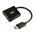 C2G HDMI to VGA Adapter Converter Dongle - 10 Pack