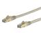 StarTech.com 7m CAT6a Ethernet Cable - Grey - CAT6a STP Cable - Snagless