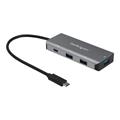 StarTech.com 4-Port USBC Hub w/?PD 3.0- 10Gbps - 3x A & 1x C?- 9.8" Host