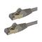 StarTech.com 7.5 m CAT6a Cable - Grey- CAT6a STP Cable - Snagless RJ45