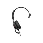 Jabra Evolve2 40 USB-C MS Mono Headset - Black