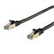 StarTech.com 5m CAT6a Ethernet Cable - Black - CAT6a STP Cable - Snagless
